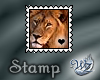Animal Stamp - Lion