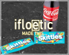 e. | coke n skittles