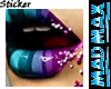 #M2 Stickers Lips 6