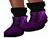 Isabel Ankle Boot-Purple