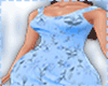 M | Blue Flowers Dress