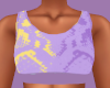Purple Sports Bra