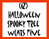 Spooky Tree With Cats 5