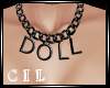 *C* Dolly Doll Necklace