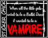 SC ~ Wanna Be a Vampire