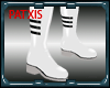 [PT] White Latex Boots