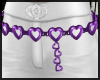 Purple Hearts Belt