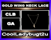 GOLD WING NECK LACE