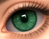 Natural Green Eyes