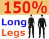 ❤150% Long Legs