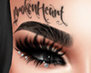 Black Eyebrows W Tattoo