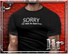 Hr| Sorry T Shirt