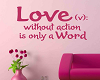 love is a word