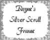 [R] Silver Scroll Frame