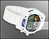 ♛ White G Shock Watch