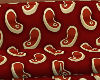 steak patterned couch