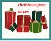 christmas pose boxes