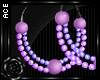 [AW]Earrings:Chic Purple