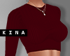 Red #StayHome Top