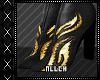 N l Black gold boots