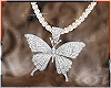 Iced Out Butterfly Chain