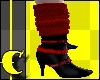 Hodgette Boots~Red