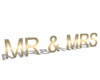 We. Mr and Mrs Sign Gold