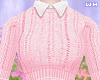 w. Cute Pink Sweater