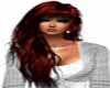 Bangs - Dark Red