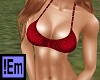 !Em BloodRed Bikini Top