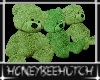 Green Snuggle Bears