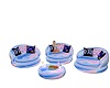 chair pool floatie set