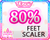 kid scaler feet 80