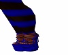 Blue Black Heels