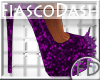 Funky purple heels