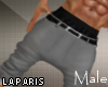 (LA) Grey Long Shorts