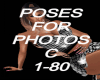 Poses  for photos C 1-80