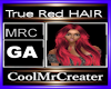 True Red HAIR
