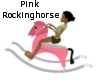 pink rockinghorse