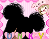 Kids Cutie Black Buns