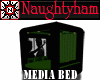 (N) Media Bed Green