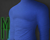 M. Blue Turtleneck