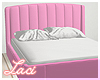 L | pink bed