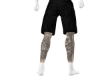 Black Jorts + Tats