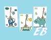 (3)Blue Elephant/Friends