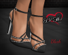 Valentina Black Heels