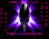 Dark purple dubstep club