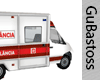 Ambulancia com poses