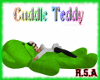 Cuddle Teddy Green