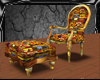 Antq Chair/Ottoman